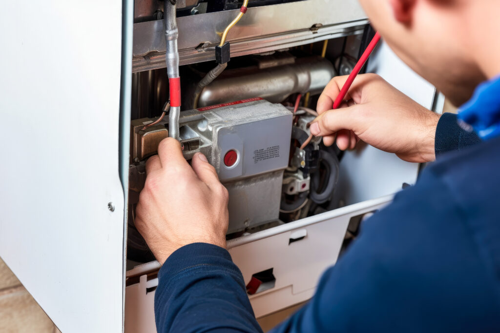 gas furnace installation